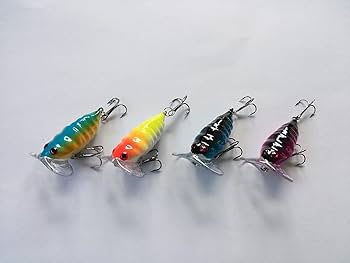 バス釣りルアー　トップウォーターセット色々 Amazon.co.jp: 小型 ノイジー 4cm 4g 4色セット トップ